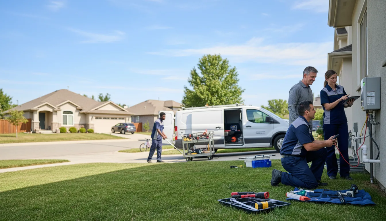 Tankless water heater service in St Louis Park, MN